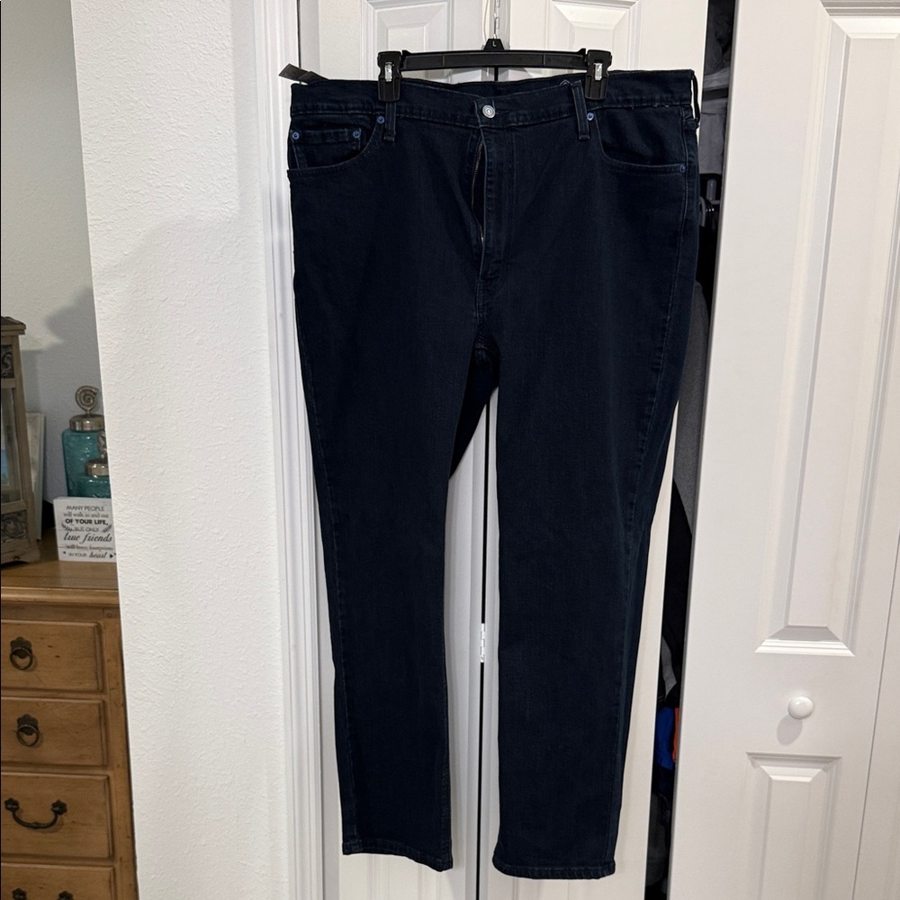 Levi's Men's Deep Indigo Straight Jeans 42/32